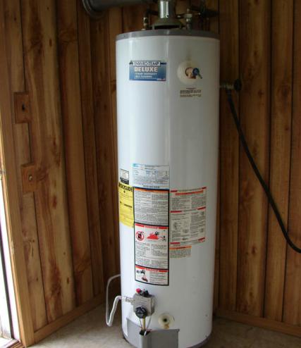 50 gallon water heater repaired by our plumbers 